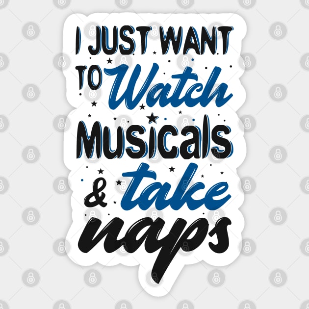 Watch Musicals and Take Naps Sticker by KsuAnn